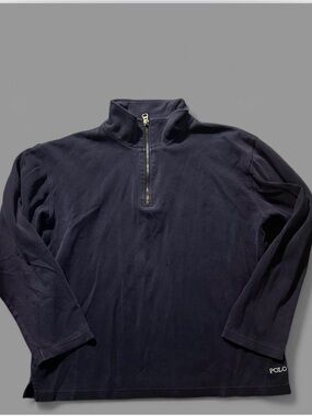 Polo by Ralph Lauren Navy Half-Zip Pullover